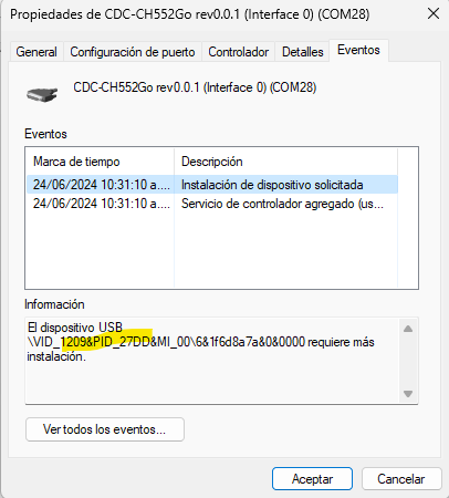 CDC Serial Device Manager